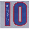 Image 2 : DENNIS RODMAN SIGNED PISTONS PRO STYLE JERSEY (BECKETT COA)