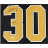 Image 2 : GERRY CHEEVERS SIGNED BRUINS PRO STYLE JERSEY (JSA COA)