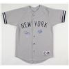 Image 1 : Darryl Strawberry Signed Yankees Jersey Inscribed "3x WS Champs" & "96, 98, 99" (PSA COA)