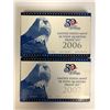 Image 1 : 2006 & 2007 UNITED STATES MINT 50 STATE QUARTERS PROOF SETS