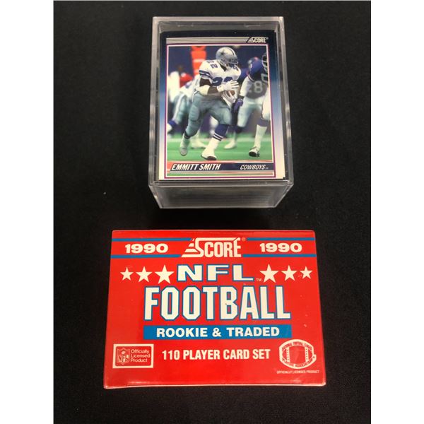 1990 SCORE FOOTBALL CARD LOT 1990 SCORE FOOTBALL CARD LOT