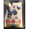 Image 1 : BO HORVAT SIGNED UPPER DECK CANADA'S ROOKIES HOCKEY CARD