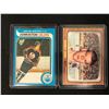 Image 1 : HOCKEY REPRINT CARD LOT (#18 GRETZKY/ #35 ORR)