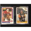 Image 1 : HOCKEY REPRINT CARD LOT (#9 LEMIEUX/ #53 ROY)