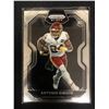 Image 1 : 2020 PANINI CHRONICLES PRIZM BLACK FOOTBALL #PB-18 ANTONIO GIBSON RC