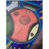 Image 3 : A.Martinez - OIL ON CANVAS PAINTING / ABSTRACT / VERY RARE