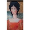 Image 2 : Manner of Amedeo Modigliani - Antique Oil Canvas Painting. Russian Provenance