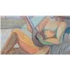 Image 2 : Fine Cubist "Luis Lizares" - Oil on canvas painting / Signed