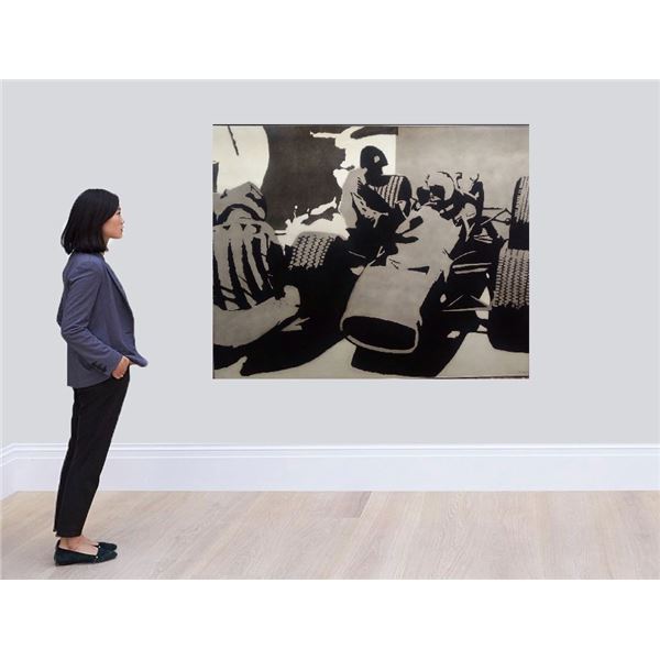 Master Contemporary POP ART Painting by: Luis Zevallos 1970 Winner TecnoKquimic