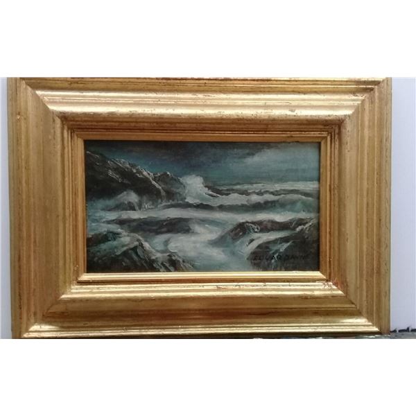 EDGAR PAYNE - Antique Oil painting MARINE / Signed / American Master