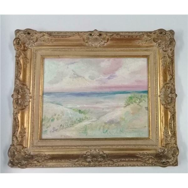 Américan Texas Master: PORFIRIO SALINAS - Oil Canvas painting / Signed & Framed