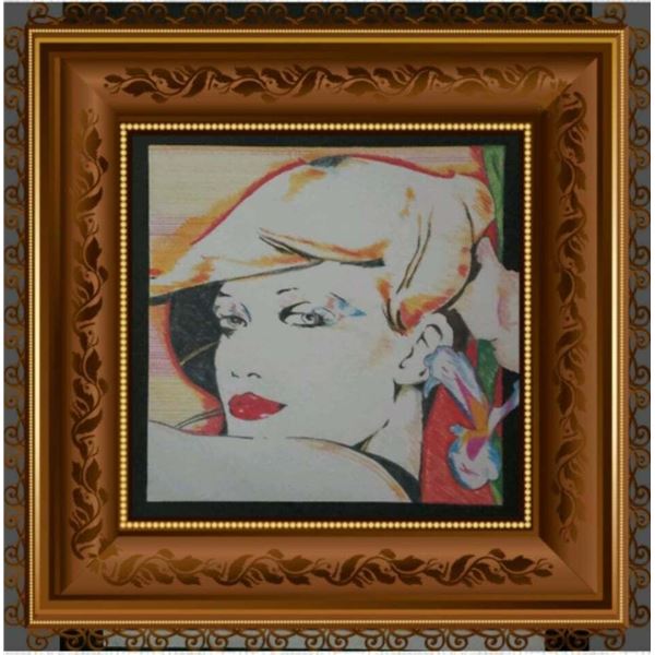 North American master: PATRICK NAGEL (1945 -1984) "Untitled" / No Framed