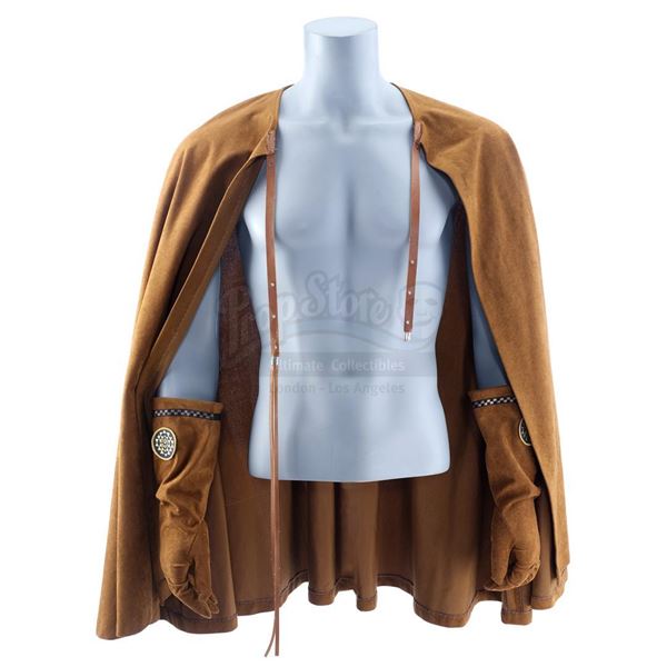 Lot # 39: BATTLESTAR GALACTICA (T.V. SERIES, 1978 - 1979) - Colonial Warrior Cape and Gloves