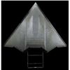 Image 4 : Lot # 45: BROKEN ARROW (1996) - B-3 Stealth Bomber Model Miniature with Mounted Blueprints