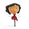 Image 1 : Lot # 54: CORALINE (2009) - First-Ever Prototype Coraline Jones (Dakota Fanning) Puppet Built for th