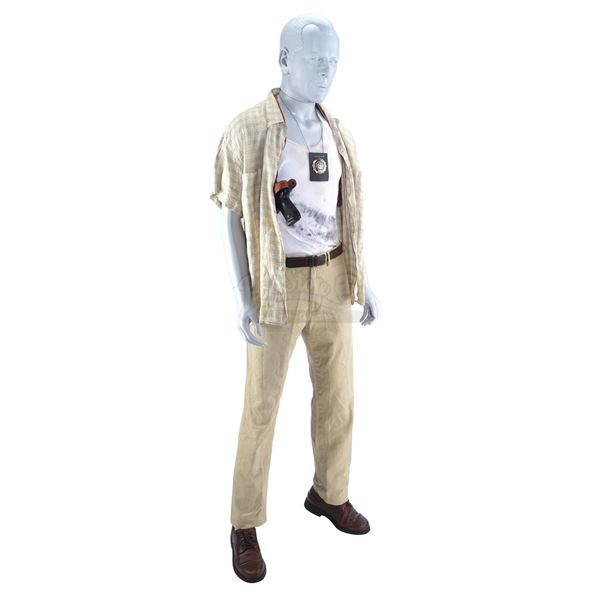 Lot # 64: DIE HARD WITH A VENGEANCE (1995) - John McClane's (Bruce Willis) Costume Display