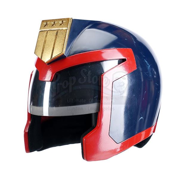 Lot # 149: JUDGE DREDD (1995) - Judge Hershey Stunt Helmet