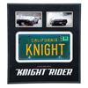 Image 2 : Lot # 159: KNIGHT RIDER (T.V. SERIES, 1982 - 1986) - Framed KITT License Plate Display