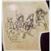 Image 2 : Lot # 173: THE LORD OF THE RINGS FRANCHISE -  Hand-Drawn Brothers Hildebrandt Hobbits Sketch