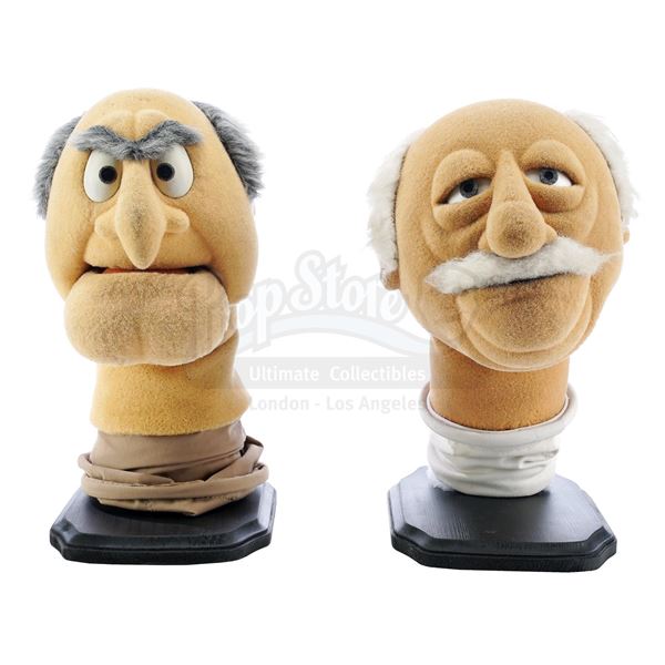 Lot # 196: THE MUPPETS FRANCHISE (1975 - PRESENT) - Statler and Waldorf Muppet Heads