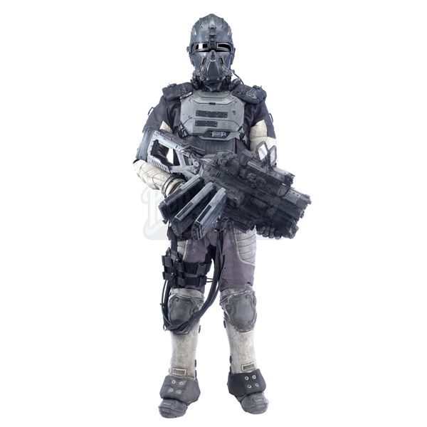 Lot # 232: SPECTRAL (2016) - Sergeant Chen's (Louis Ozawa) Stunt DARPA Armor with Plasma Rifle