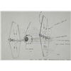 Image 3 : Lot # 277: STAR WARS - EP IV - A NEW HOPE (1977) - Hand-Drawn Colin Cantwell TIE Fighter Concept Des