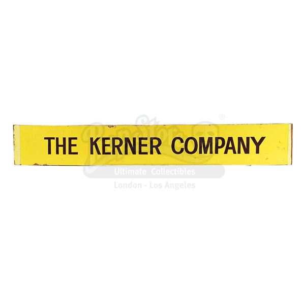 Lot # 293: INDUSTRIAL LIGHT & MAGIC (ILM) - "The Kerner Company" Industrial Light & Magic Sign