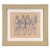 Image 1 : Lot # 297: STAR WARS - EP V - THE EMPIRE STRIKES BACK (1980) - Framed Hand-Drawn Lando Calrissian (B