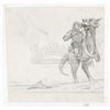 Image 1 : Lot # 299: STAR WARS - EP V - THE EMPIRE STRIKES BACK (1980) - Luke on Tauntaun Drawing for Producti