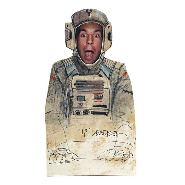 Lot # 313: STAR WARS - EP VI - RETURN OF THE JEDI (1983) - Y-Wing Pilot Video Animatics Character Ha