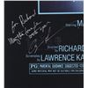 Image 2 : Lot # 332: STAR WARS - EP VI - RETURN OF THE JEDI (1983) - Style "A" One-Sheet Signed and Inscribed 