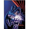 Image 2 : Lot # 337: STAR WARS: SHADOWS OF THE EMPIRE (1990) - Hand-Painted Brothers Hildebrandt "Vader Stays 