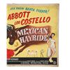 Image 3 : Lot # 448: ABBOTT AND COSTELLO: MEXICAN HAYRIDE (1948) - Hand-painted U.K. Quad Poster Concept Artwo