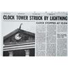 Image 2 : Lot # 487: BACK TO THE FUTURE (1985) - Save The Clock Tower Flyer