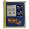 Image 3 : Lot # 490: BACK TO THE FUTURE PART II (1989) - Marty McFly's (Michael J. Fox) Framed Termination Fax