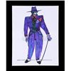 Image 2 : Lot # 501: BATMAN (1989) - Bob Ringwood Printed Production Costume Designs for Batman (Michael Keato