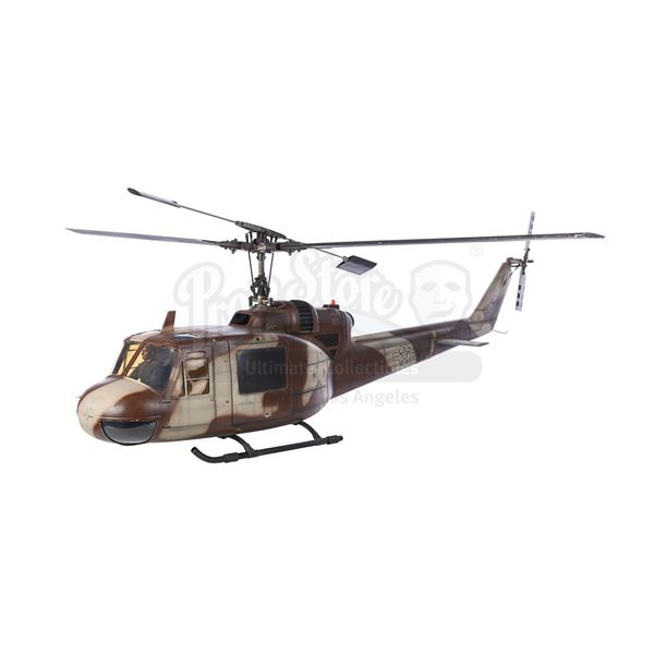 Lot # 553: BROKEN ARROW (1996) - Large-Scale Remote-Controlled Huey Helicopter Model Miniature