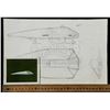 Image 5 : Lot # 605: DARK STAR (1974) - Hand-Drawn Ron Cobb Ship Concept Sketch and Photograph