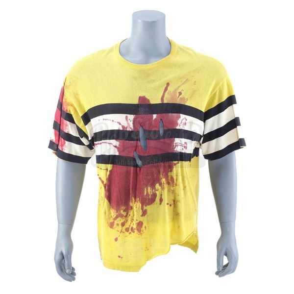 Lot # 644: EDWARD SCISSORHANDS (1990) - Jim's (Anthony Michael Hall) Bloodied Shirt