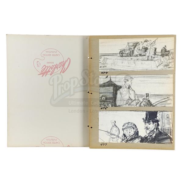 Lot # 715: THE GREAT RACE (1965) - Storyboards