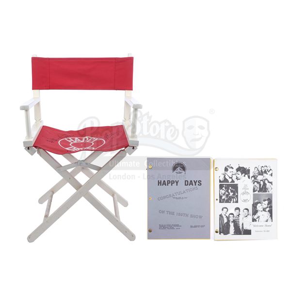 Lot # 723: HAPPY DAYS (T.V. SERIES, 1974 - 1984) - Bruce Hutchinson's Autographed Director's Chair w