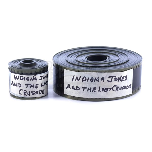 Lot # 781: INDIANA JONES & THE LAST CRUSADE (1989) - Two 35mm Trailer Reels