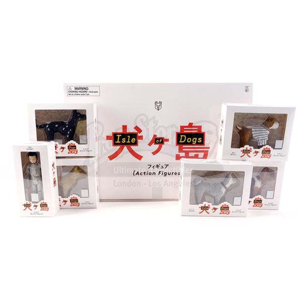 Lot # 788: ISLE OF DOGS (2018) - Set of Limited Edition Figures