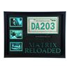 Image 2 : Lot # 869: THE MATRIX RELOADED (2003) - Trinity's (Carrie-Anne Moss) Cadillac CTS License Plate Disp