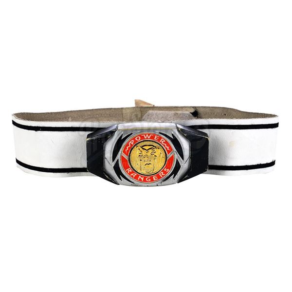 Lot # 887: MIGHTY MORPHIN' POWER RANGERS (T.V. SERIES, 1993 - 1996) - Yellow Ranger Belt with Morphe