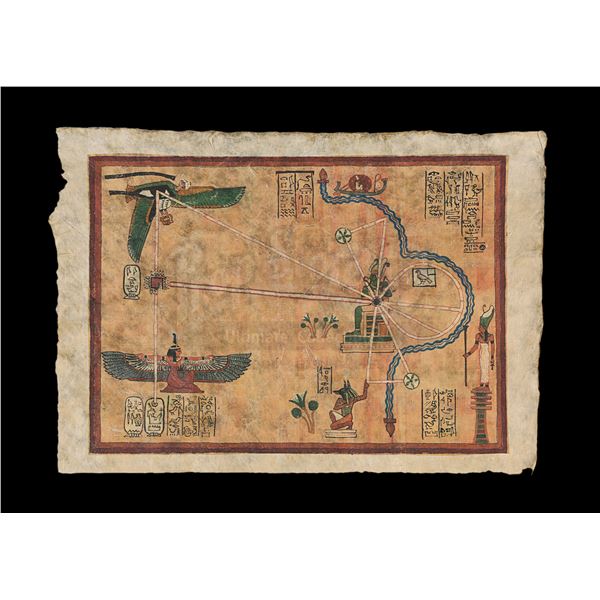 Lot # 903: MUMMY, THE (1999) - Map of Hamunaptra