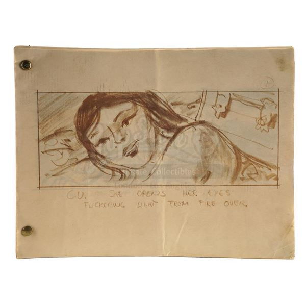 Lot # 905: MUTINY ON THE BOUNTY (1962) - 34 Hand-Drawn Storyboards
