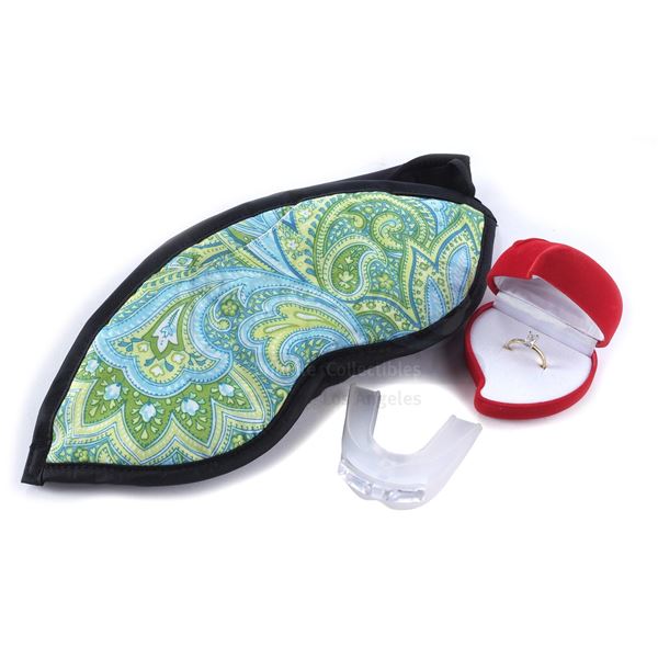 Lot # 912: NEIGHBORS (2014) - Kelly Radner's (Rose Byrne) Engagement Ring and Sleep Set