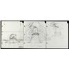 Image 1 : Lot # 921: THE NIGHTMARE BEFORE CHRISTMAS (1993) - Set of Hand-Drawn Oogie Boogie Concept Sketches