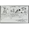 Image 13 : Lot # 922: THE NIGHTMARE BEFORE CHRISTMAS (1993) - Set of 12 Hand-Drawn Oogie Boogie Concept Illustr